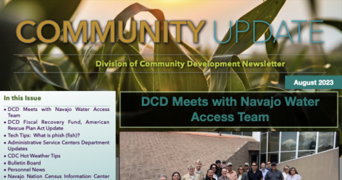 Navajo Nation Division Of Community Development | NNDCD's Mission Is To ...