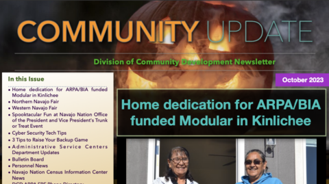 Navajo Nation Division Of Community Development | NNDCD's Mission Is To ...