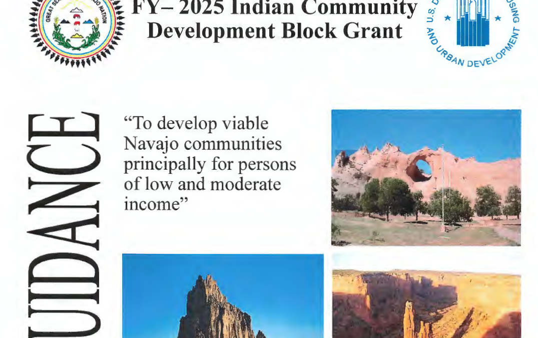 2025 Indian Community Development Block Grant Program Guidance